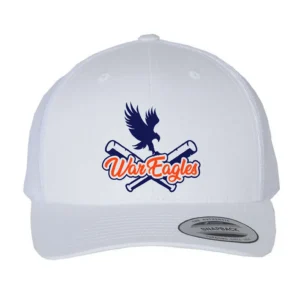 Embroidered White Cap