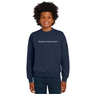 Praying for Matthew YOUTH - Crewneck Sweatshirt