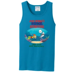 Sleeveless shirt 40th Anniversary Sleeveless Shirt/ Blue