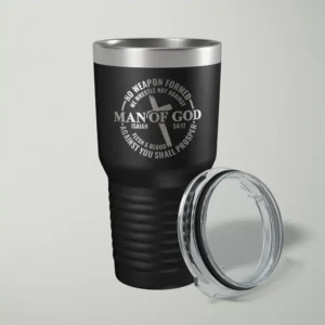 Man Of God Tumbler - 32oz